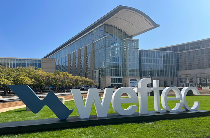 The most recent WEFTEC was held Sept. 30-Oct 4, 2023, at Chicago’s McCormick Place