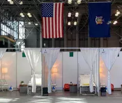 Javits Center Makeshift Hospital